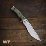 Work Tuff Gear Messer “Little Evil Fighter L” (M2) OD Green