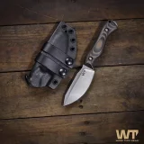 Work Tuff Gear Messer “Nomad EDC”, (N690) Black & Brown